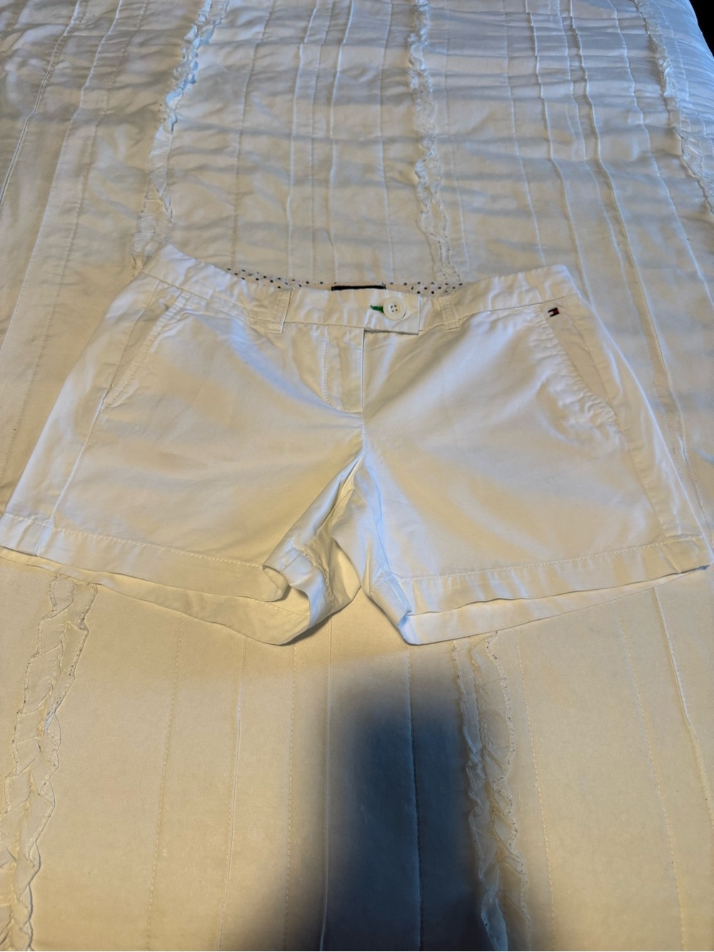 White Women's Casual Shorts